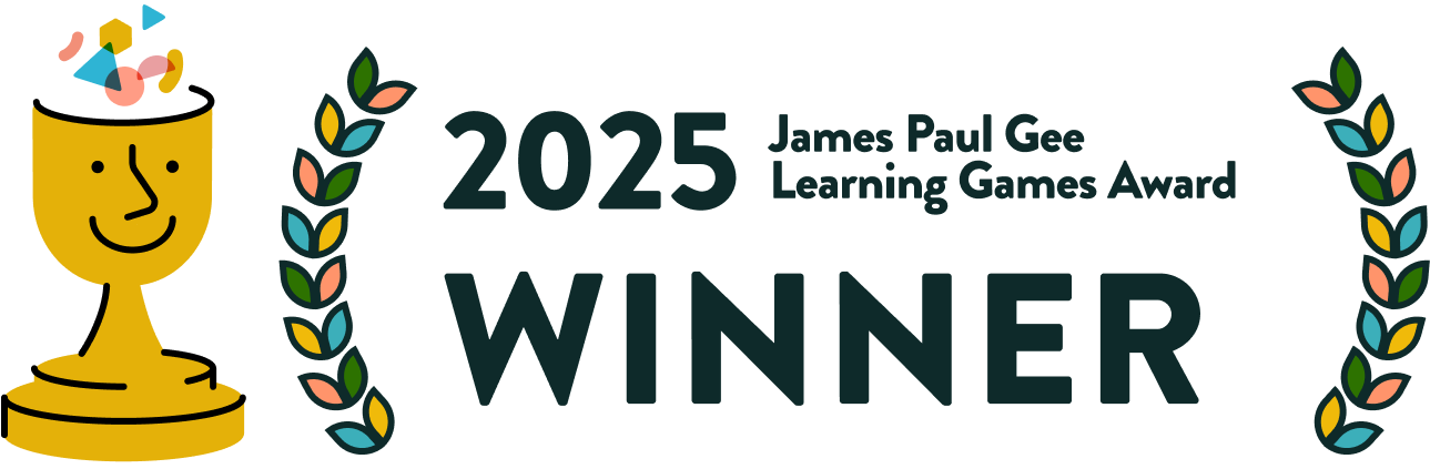 2025 James Paul Gee Learning Games Award — Winner